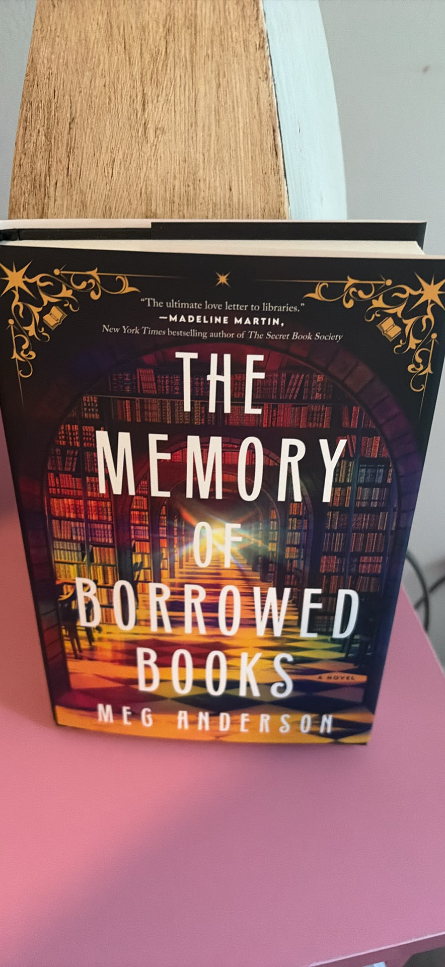 The Memory of Borrowed Books by Meg Anderson