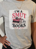 Book Smut Tee (Gray, Small)