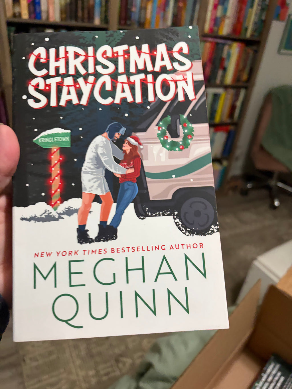 Christmas Staycation by Meghan Quinn — Paperback