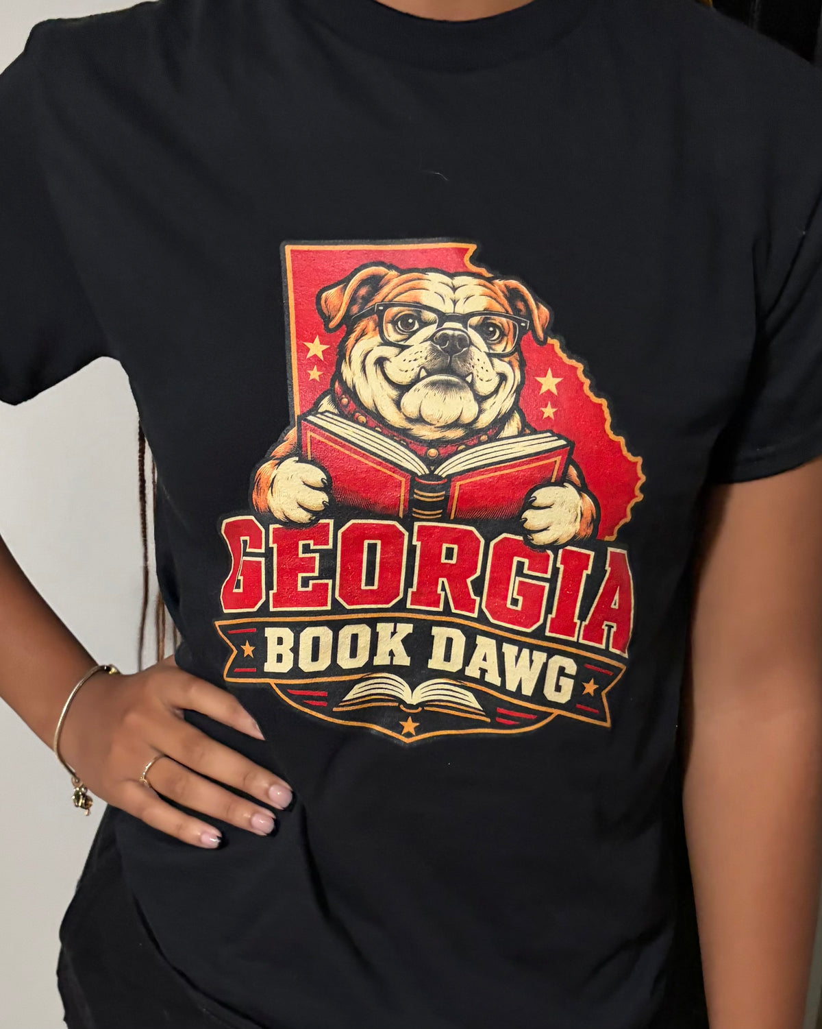 Georgia Book Dawg Tee